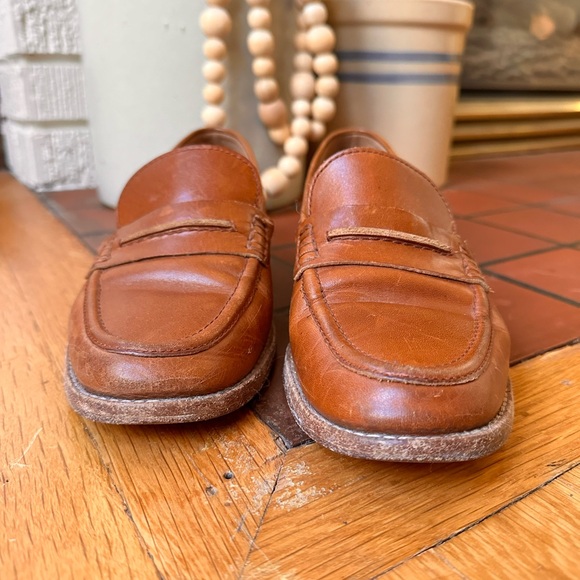 Madewell Brown Leather Loafers Sz 8.5 - Picture 6 of 7